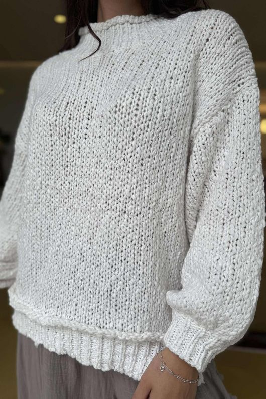 Laundry B Cuddle Club Chill Knit Marshmallow